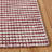 Abstract Hand Tufted Wool Checkered Rug-1676113924