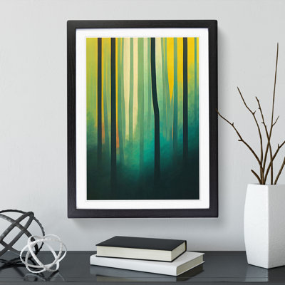 An Unusual Forest Abstract - Wall Art