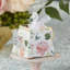 Boîte à théière floral