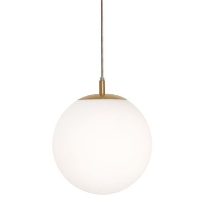 Altia 1 - Light Satin Brass Simple Pendant