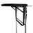 Half Moon Yes Outdoor Balcony Table , 24 " W 24 " D-211001373