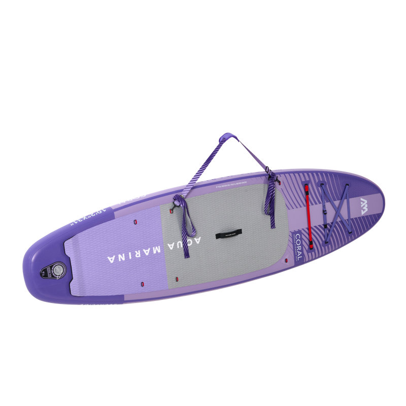 Planche de raquette gonflable en eau vive 9 pi 6 po Aqua Marina d'Aqua Marina (isup), Mauve