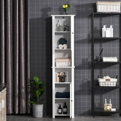 Fenner Freestanding Linen Cabinet