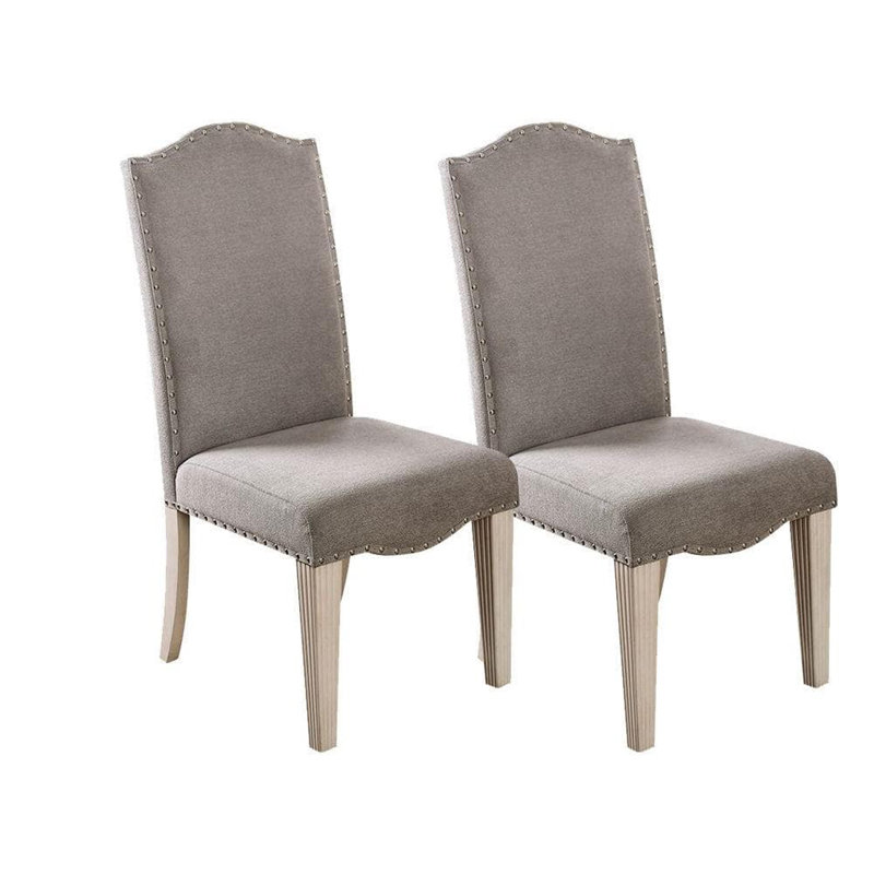 Transitional Style Set Of 2Pc Side Chairs
