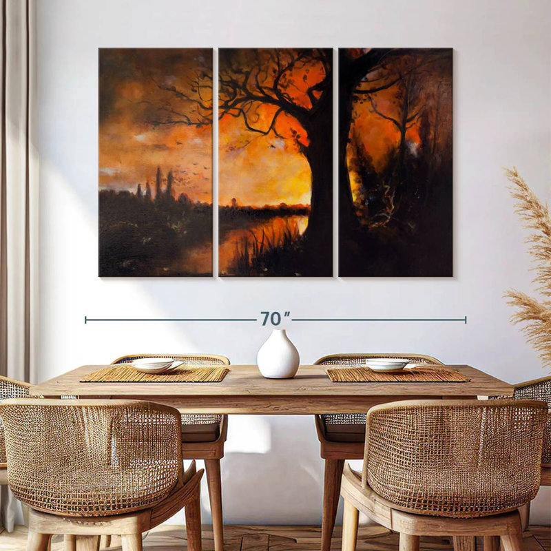 Alvord Halloween Landscape, 42" H x 65" W