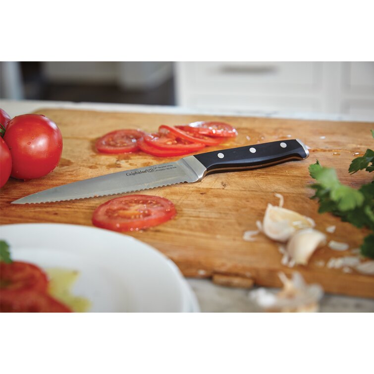Calphalon Kitchen Knife Set with Self-Sharpening Block, 13-Piece NonStick  Knives