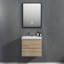 Ensemble de meuble-lavabo simple 35 po avec surface solide Kayleeh