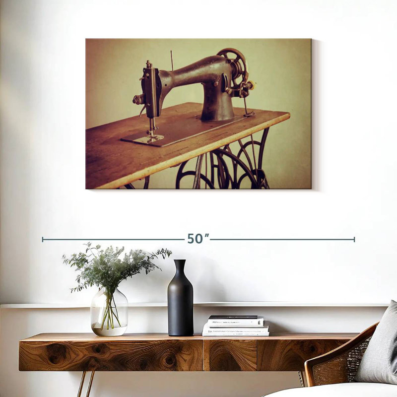 Senne Sewing Machine, 24" H x 36" W