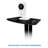 Mount-It Mobile TV Stand for Flat Screen TVs | Height Adjustable Rolling TV Cart for 32 - 70 in.