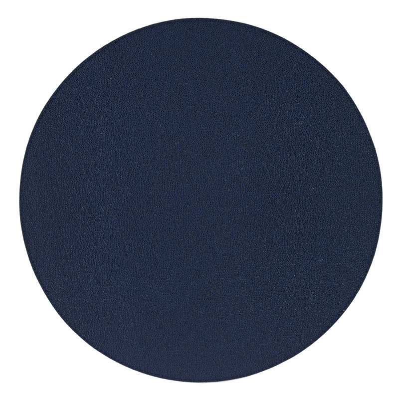 Skate Vinyl Round Placemat, Navy