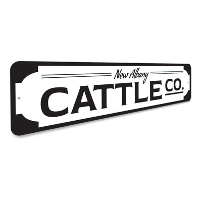 Enseigne en aluminium C best Company