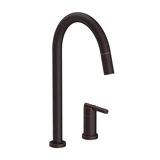 East Linear Pull Down Single Handle Kitchen Faucet