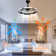 Ludovico 24" DIY Shape Adjustable Ceiling Fan with Lights Remote and APP Control