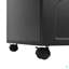 Table basse flexible de style crème avec 2 roues de frein-1640603736