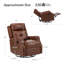Fauteuil inclinable manuel pivotant Rudisill-80890598