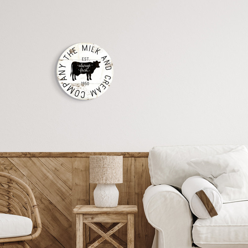 Plaque murale Milk And Cream Company