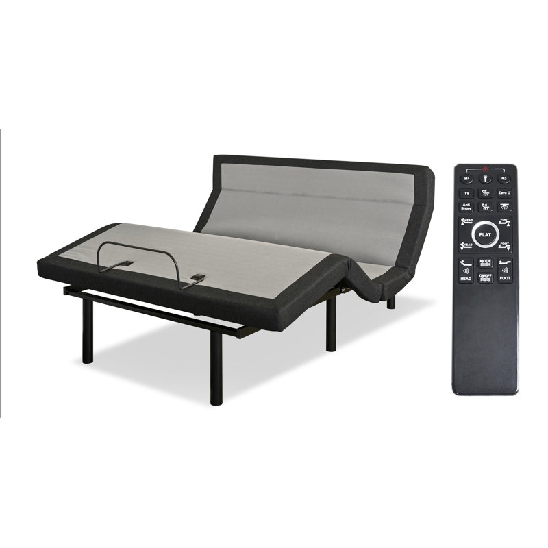 Lit réglable 29 po avec télécommande sans fil, Grand