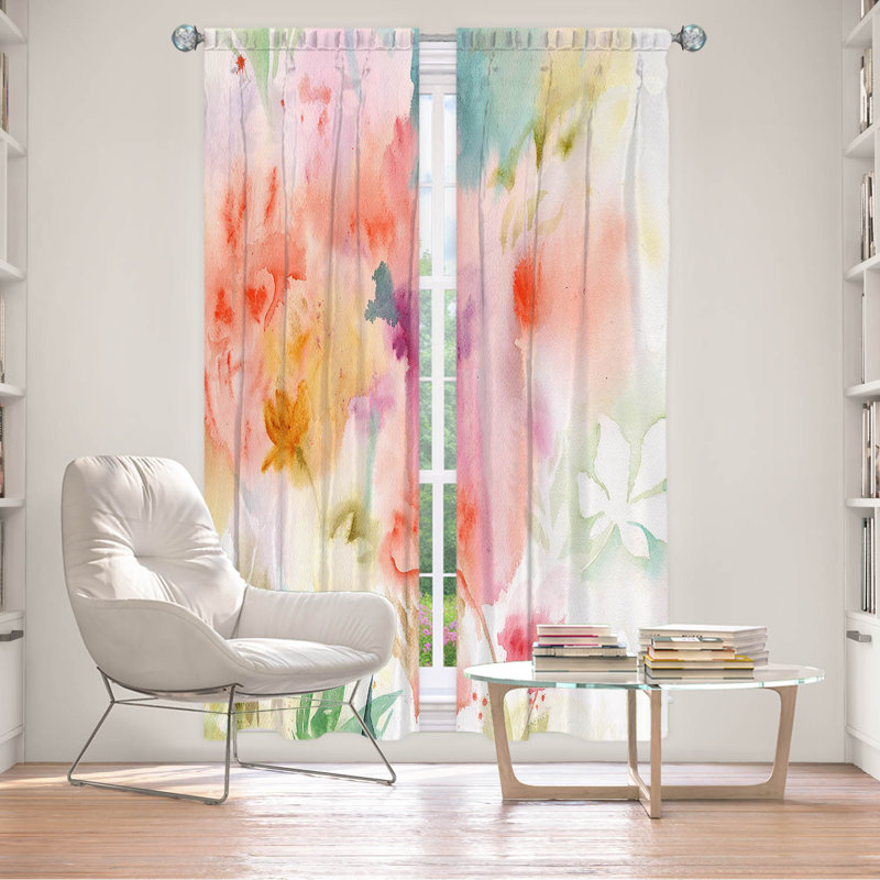 Paire de rideaux obscurcissant en polyester Evera, L 20 po x L 61 po