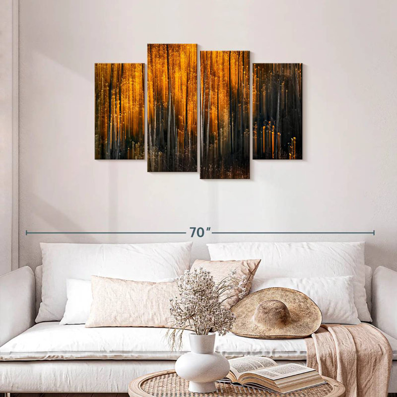 Avery Falling Stars, 27" H x 43" W