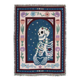 Romance Is Dead Throw Blanket
