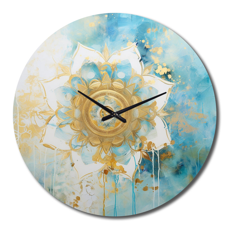 Horloge murale Divine Mandala, Grand