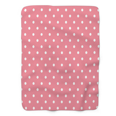Blush Citrus Wave - 1 Piece Premium Sherpa Blanket