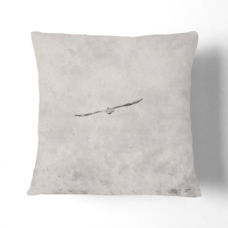 Square Cushion, 40cm H x 40cm W x 15cm D, White