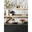 Lx Collective Black LX Collective Porcelain Dinnerware Set - Service for 4-1667104415