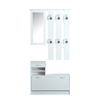 Montverde Hall Tree 22cm Wide with Shoe Storage