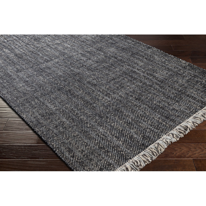 Tapis gris en laine Tracey, Rectangle 2 pi x 3 pi