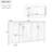 Shmuel Accent Cabinet With 4 Doors & Solid Wood Legs-2137482485