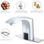 Robinet de lavabo pour salle de bain sans contact, capteur automatique, chrome