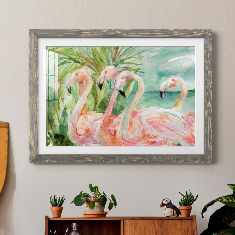 Pink Pink - Impression de cadre photo sur papier, H 31,5 po x l 23,5 po, Gris