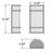 Badina Metal Wall Light-29143985-29143984