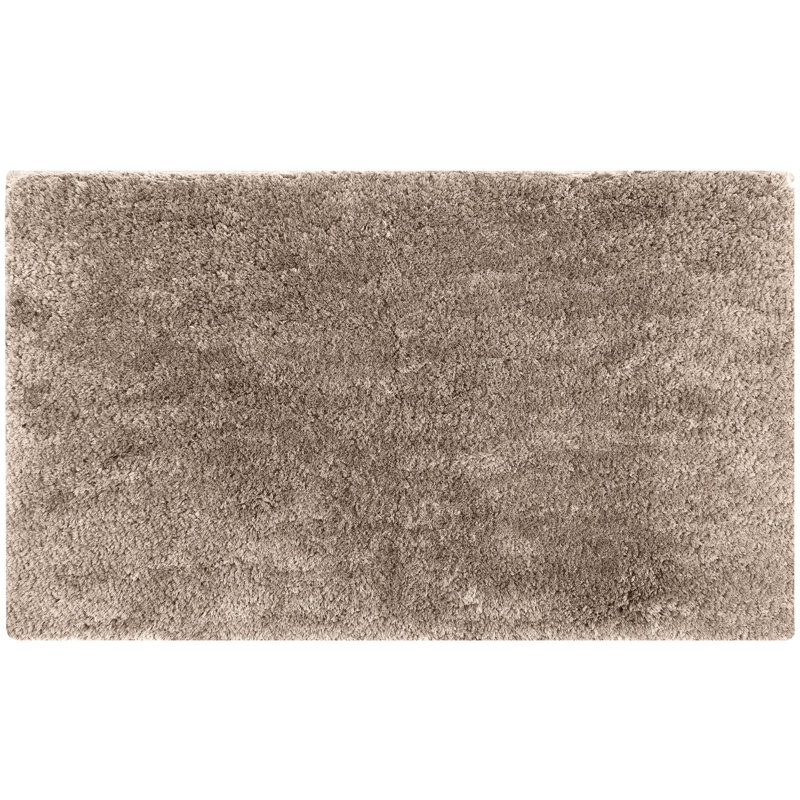 Better Trends Haven Collection 100% Polyester 2100 GSM Bath Rug, Non-Slip TPR Backing, 17" x 24" Soft, Absorbent & Quick Dry Rug for Bathroom, Shower, Tub, Vanity & Sink Area, Beige