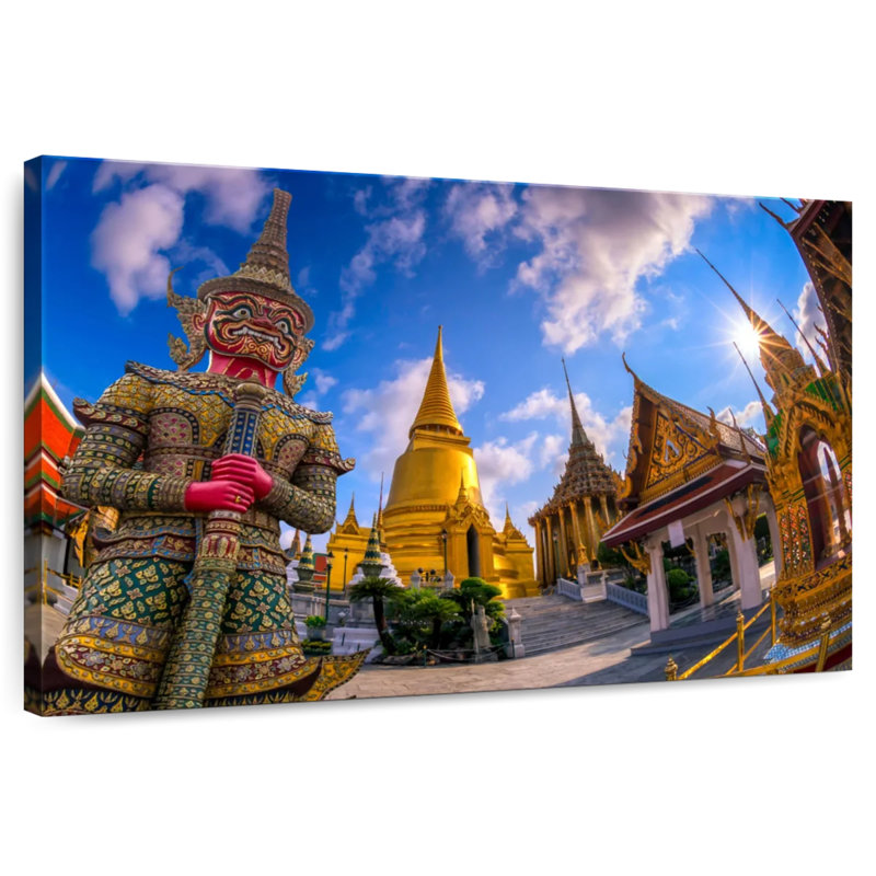 Adella Wat Phra Kaew, H 34 po x l 51 po