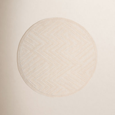 Hames Hand Tufted Wool & Cotton Geometric Rug