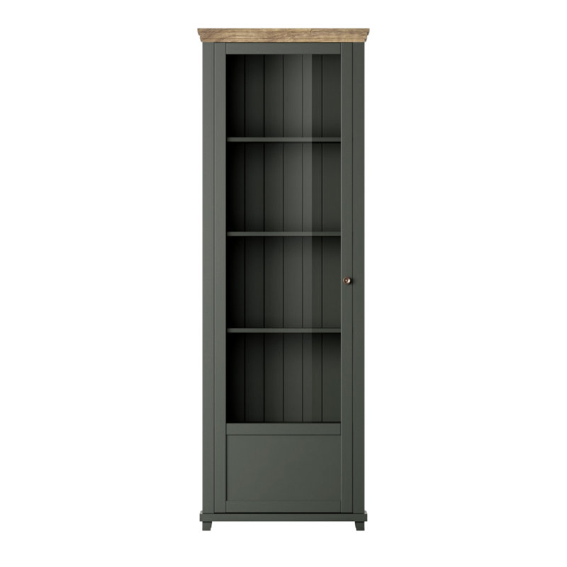 Wieland Display Cabinet, Left, Green