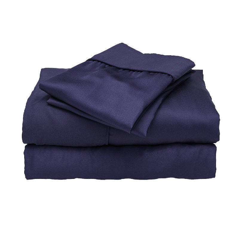 Ensemble de draps Sateen, Ensemble de draps pour taille de lit très grand c, Amande