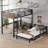 Twin XL Metal Bunk Bed With Loft & Quiet Frame,  Separable Bunk Beds-196002677-196002674