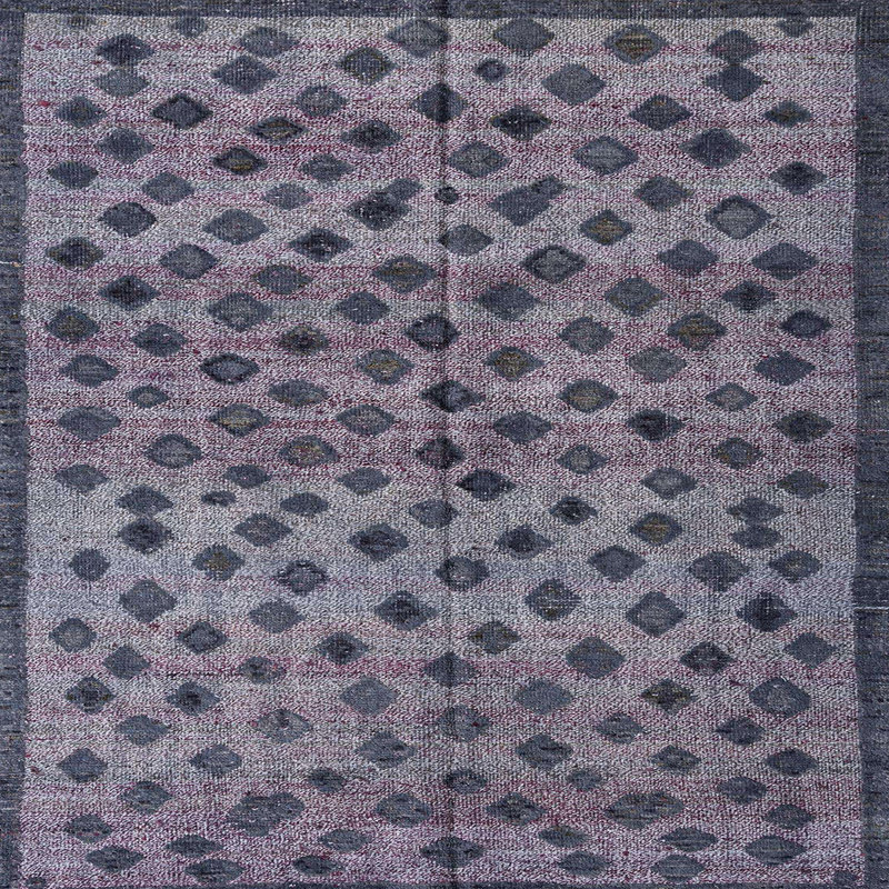 Tapis abstrait moderne 4353, Carré 5 pi