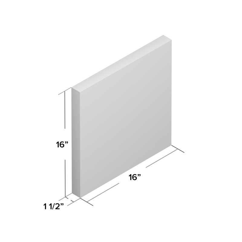 « rose »-reproduction de peinture à l’huile sur toile tendue, H 16 po x l 16 po x P 1,5 po