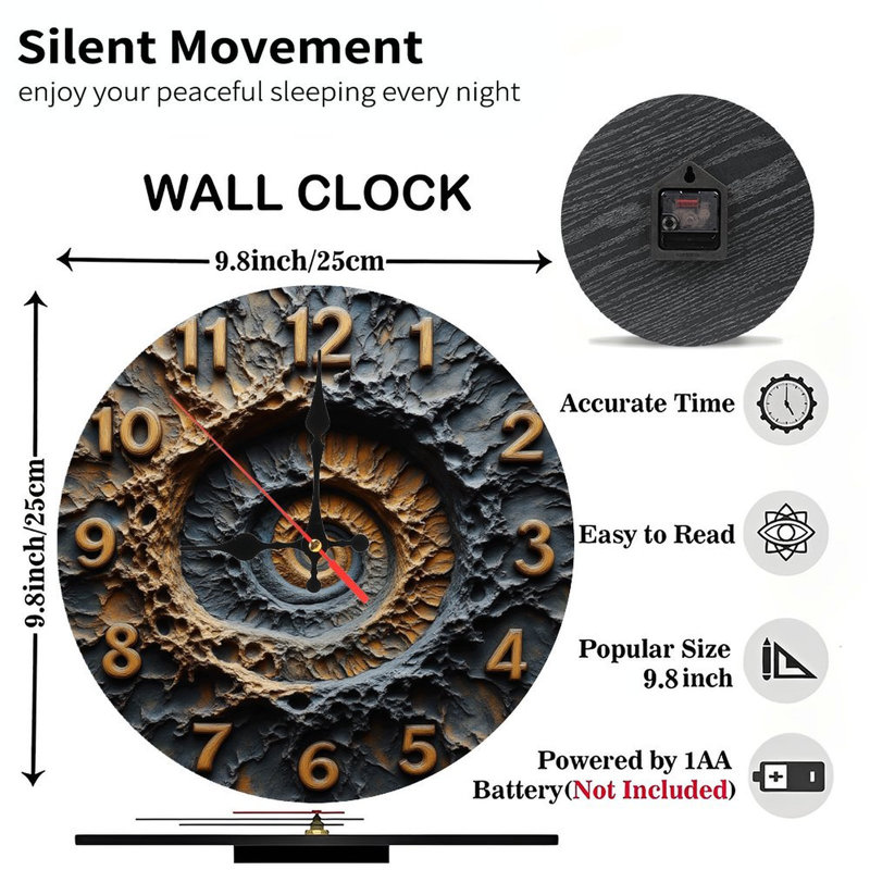 Horloge futuriste