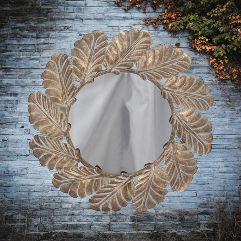 Metal Round Mirror