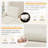 90"W Convertible Sleeper Sofa with Reversible Chaise-613710967