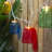 10-Count Multi-Colour Mini Mason Jar Novelty String Light Set 7.5ft White Wire