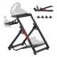 Support de volant de course, support de simulateur réglable et pliable pour Logitech G923 G920 G29 G27, Thrustmaster T300RS TX F458 T500RS T3PA-PRO (GP1 / GT), cockpit de jeu, simulateur de pédales NON inclus, compact