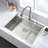 Premium Stainless Steel Kitchen Sink With Advanced Features For Ultimate Functionality