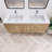 59.05'' Double Bathroom Vanity with Acrylic Top-556000134