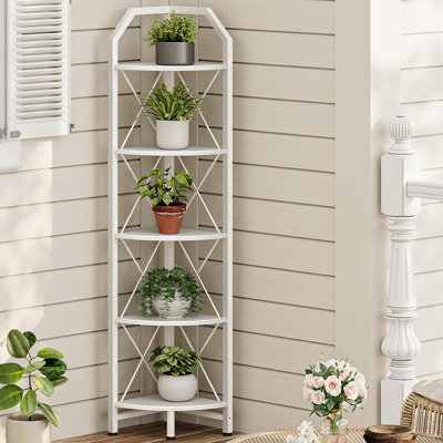 Industrial Corner Bookshelf
